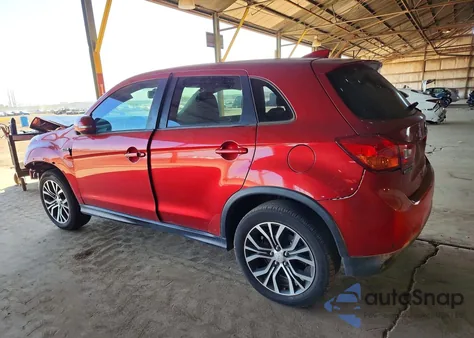 2017 Mitsubishi Outlander Sport Es из США, поврежденный, VIN JA4AP3AU5HZ012925